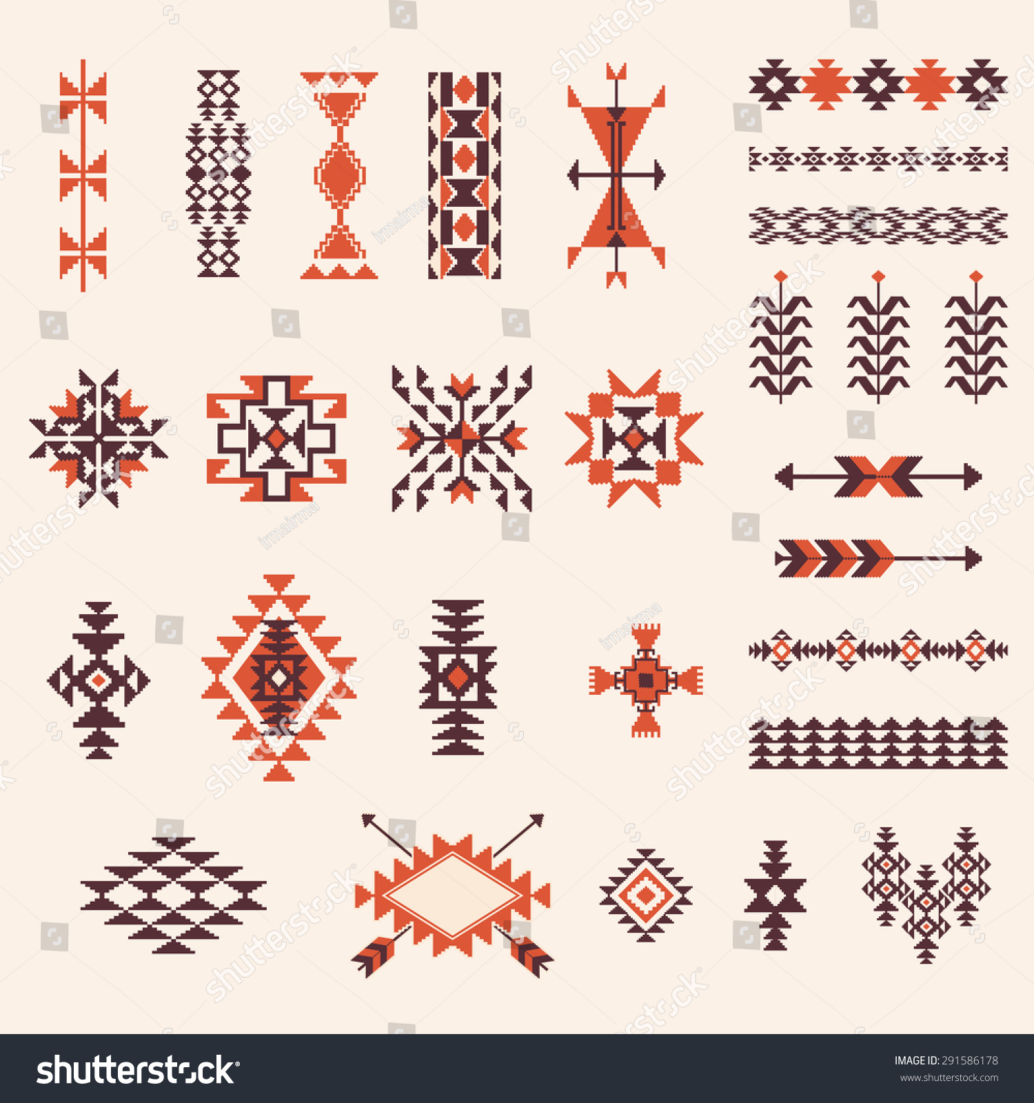 15,847 Arrows aztec pattern design Images, Stock Photos & Vectors ...