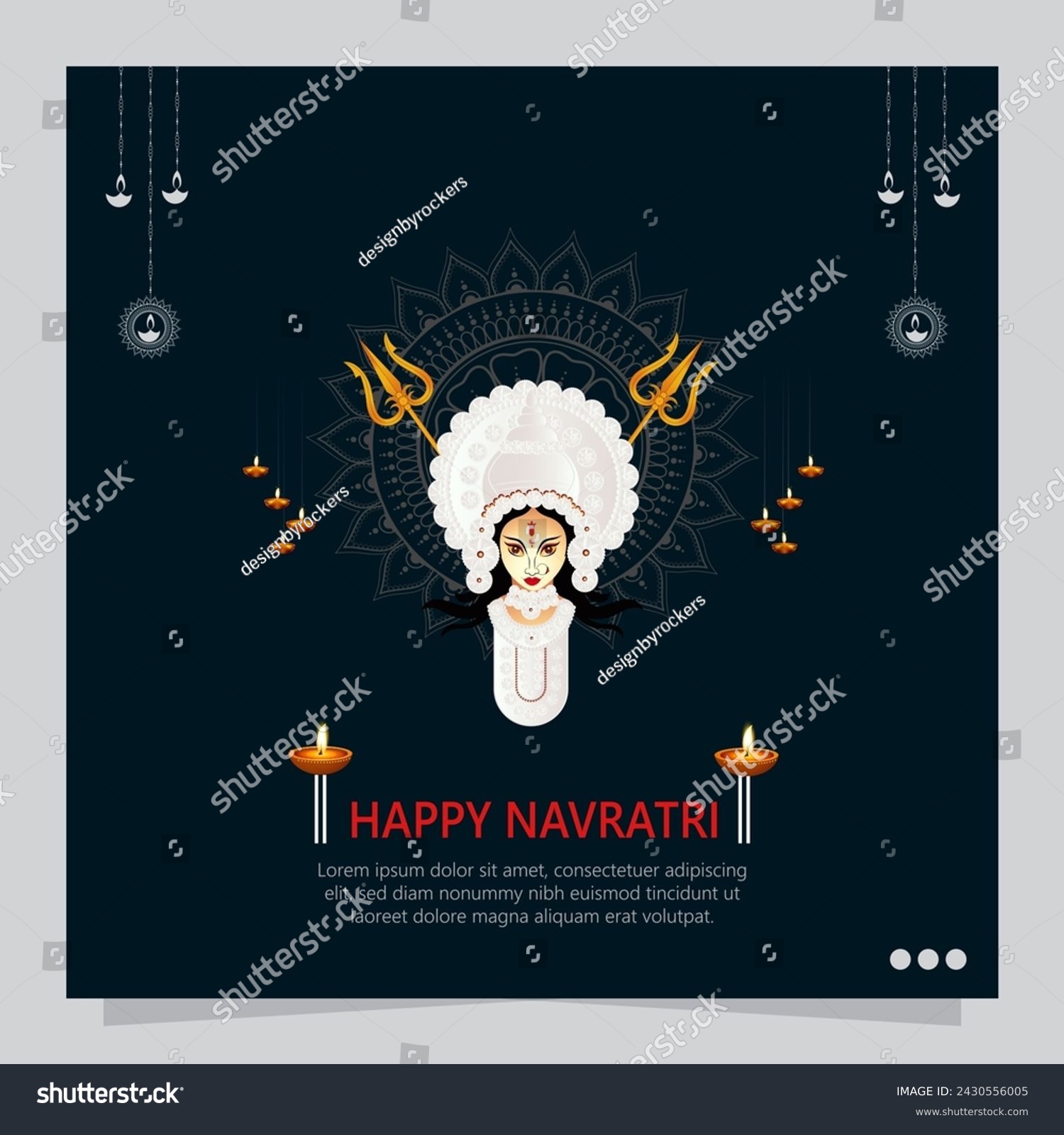 SVG of Navratri is a Hindu festival celebrated over nine nights, dedicated to the goddess Durga. svg