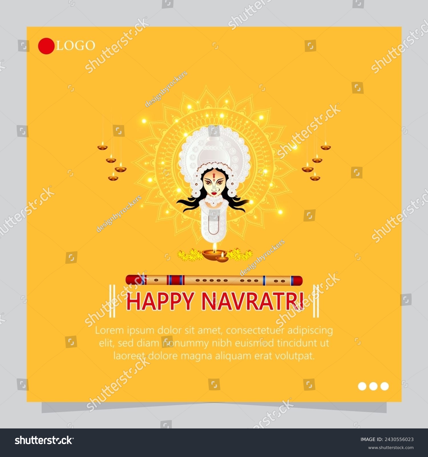 SVG of Navratri is a Hindu festival celebrated over nine nights, dedicated to the goddess Durga. svg