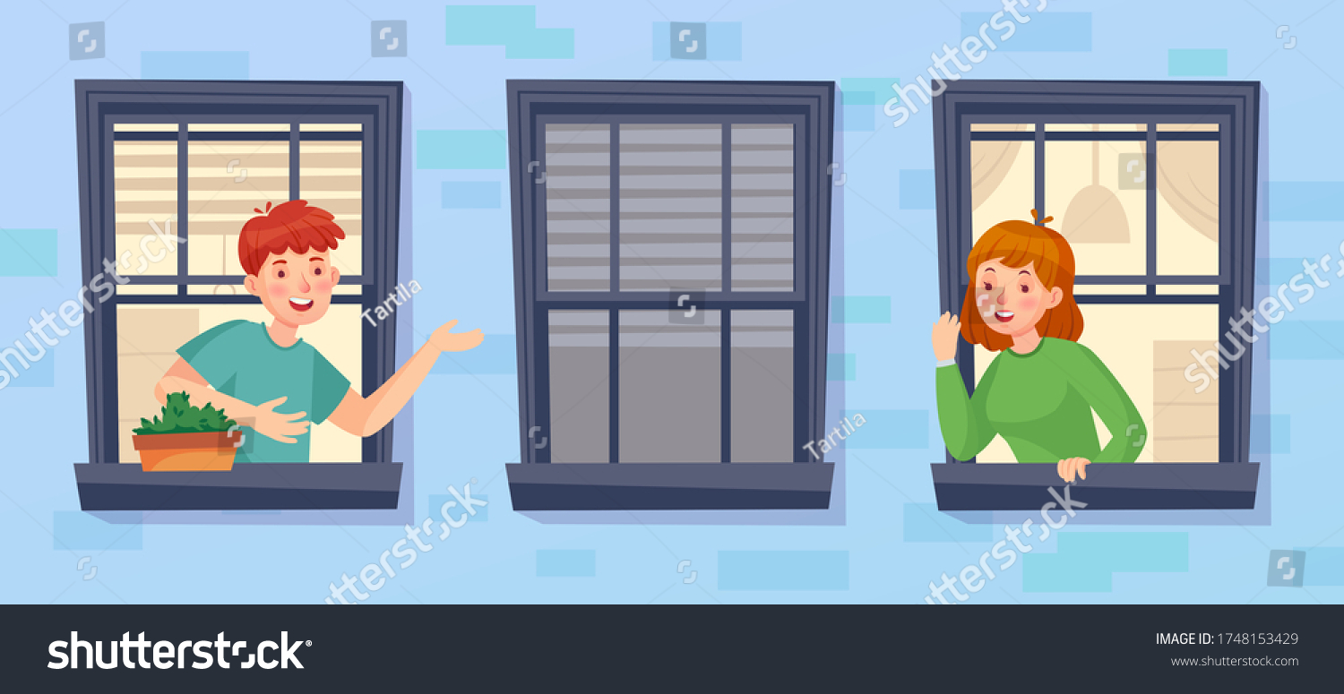 824 Neighbors talking Stock Vectors, Images & Vector Art | Shutterstock