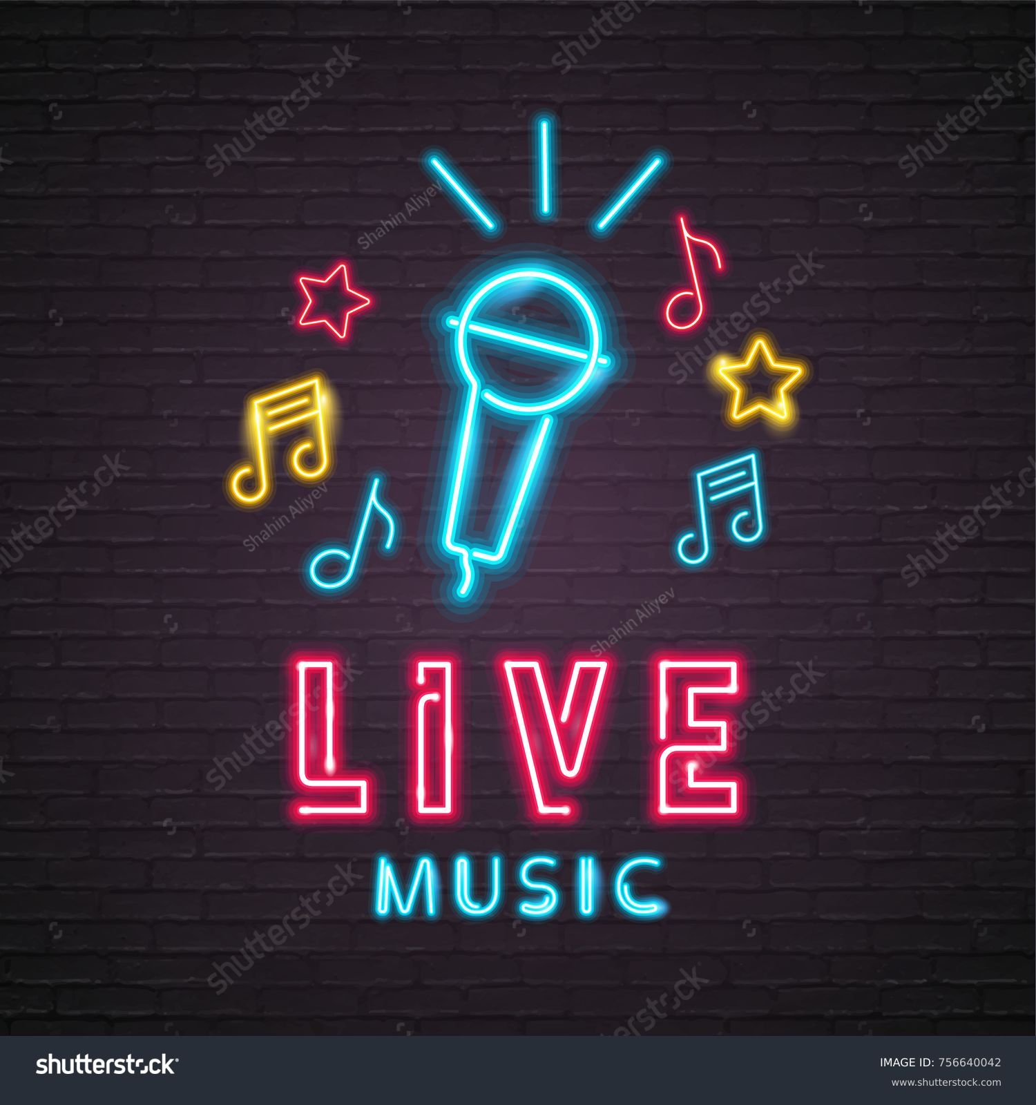 3,852 Neon musical notes Images, Stock Photos & Vectors | Shutterstock