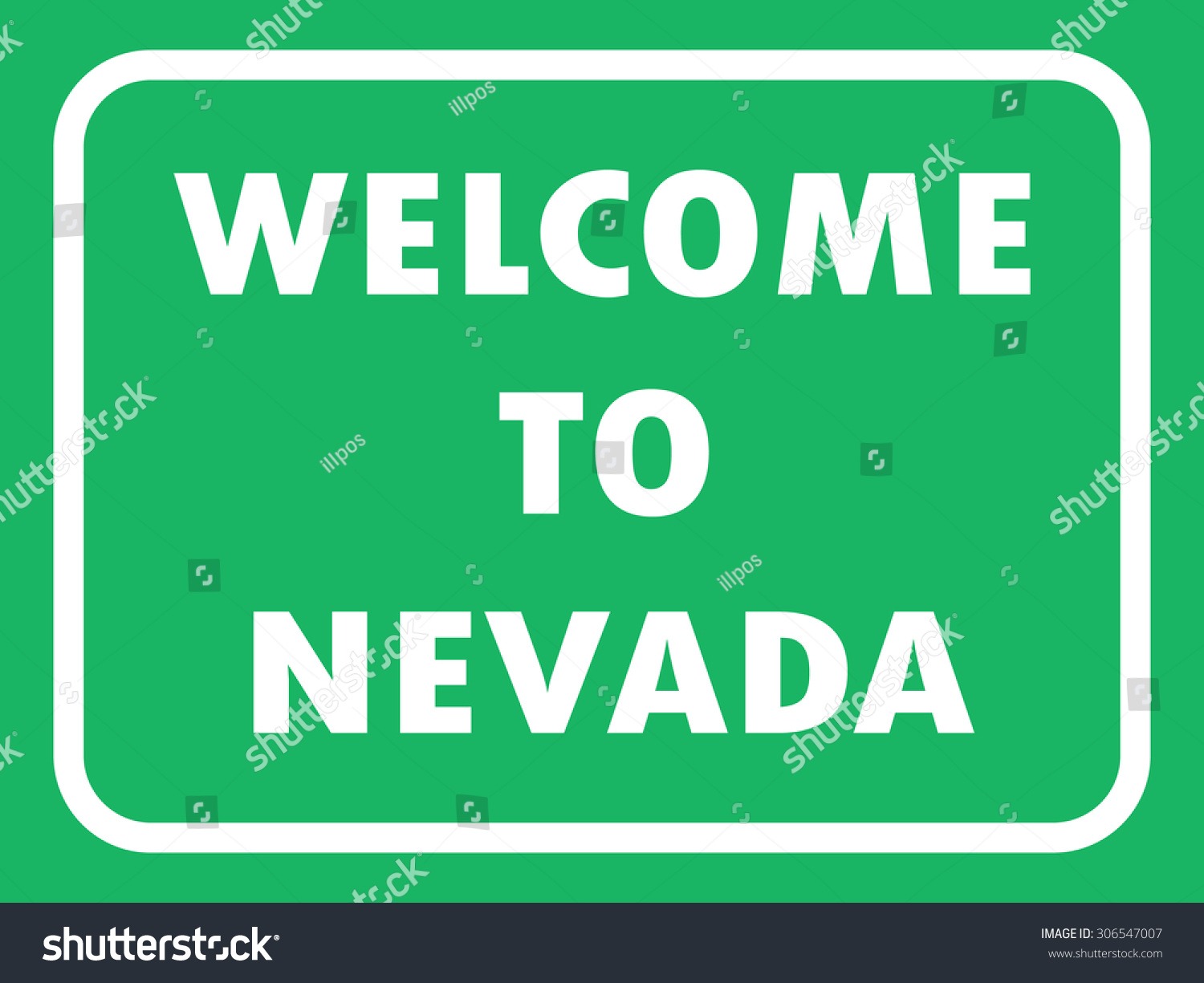 SVG of Nevada state road sign background. Vector illustration EPS8 svg