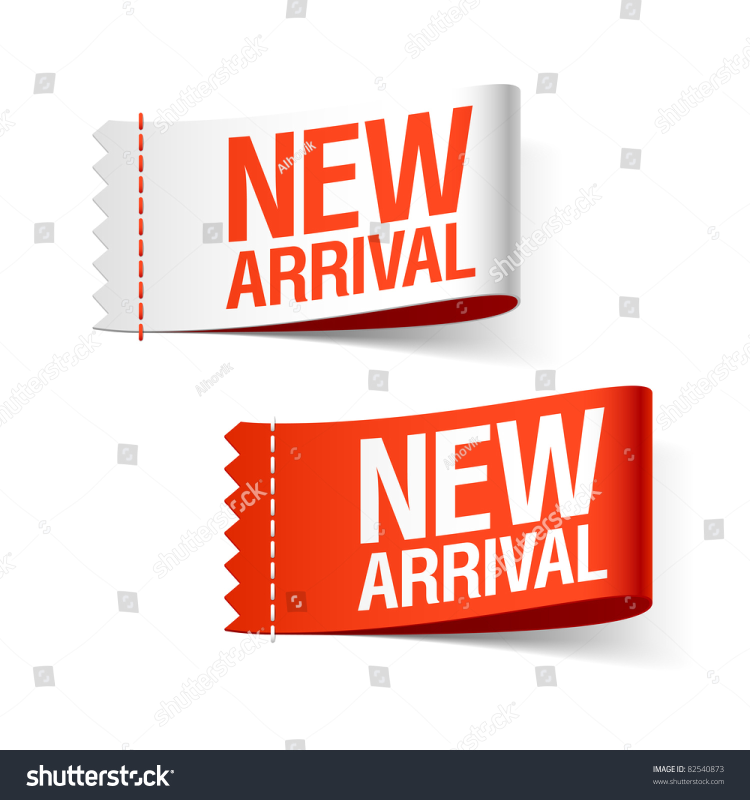 New Arrival Labels Vector Stock Vector 82540873 - Shutterstock