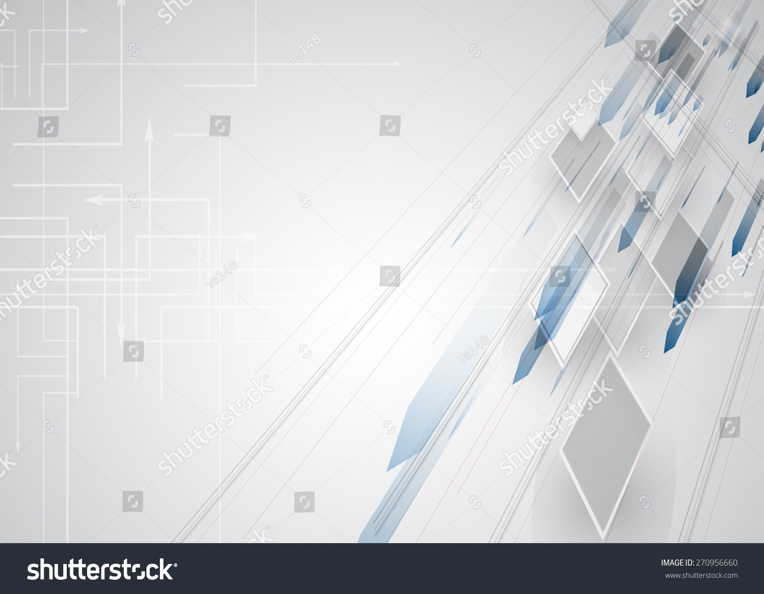 New Future Technology Concept Abstract Background Stock Vector (Royalty ...