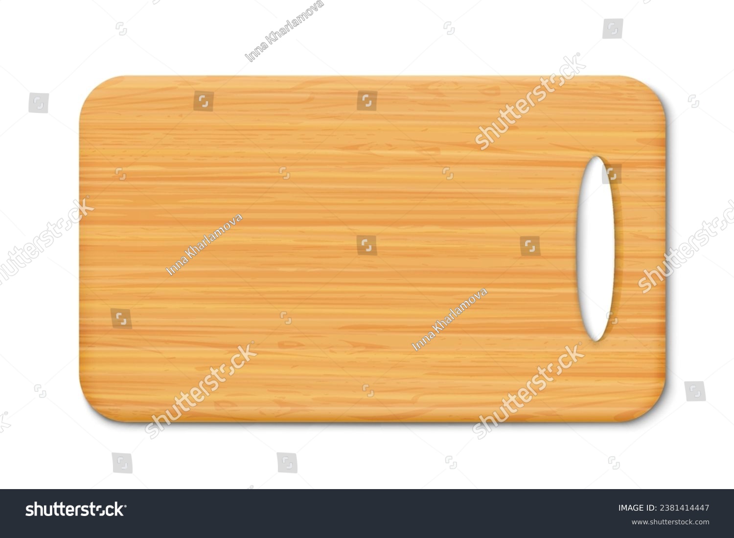 SVG of New rectangular wooden cutting board, top view, isolated on white background. Trays or plate of rectangular shapes, natural, eco-friendly kitchen utensils, realistic 3d vector illustration. svg