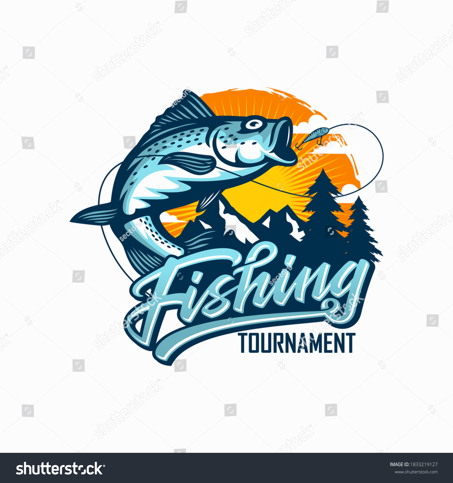 2,368 Fishing tournament logo Images, Stock Photos & Vectors | Shutterstock