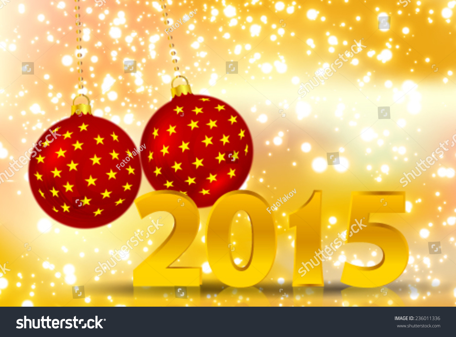 New Year Background Stock Vector Illustration 236011336 : Shutterstock