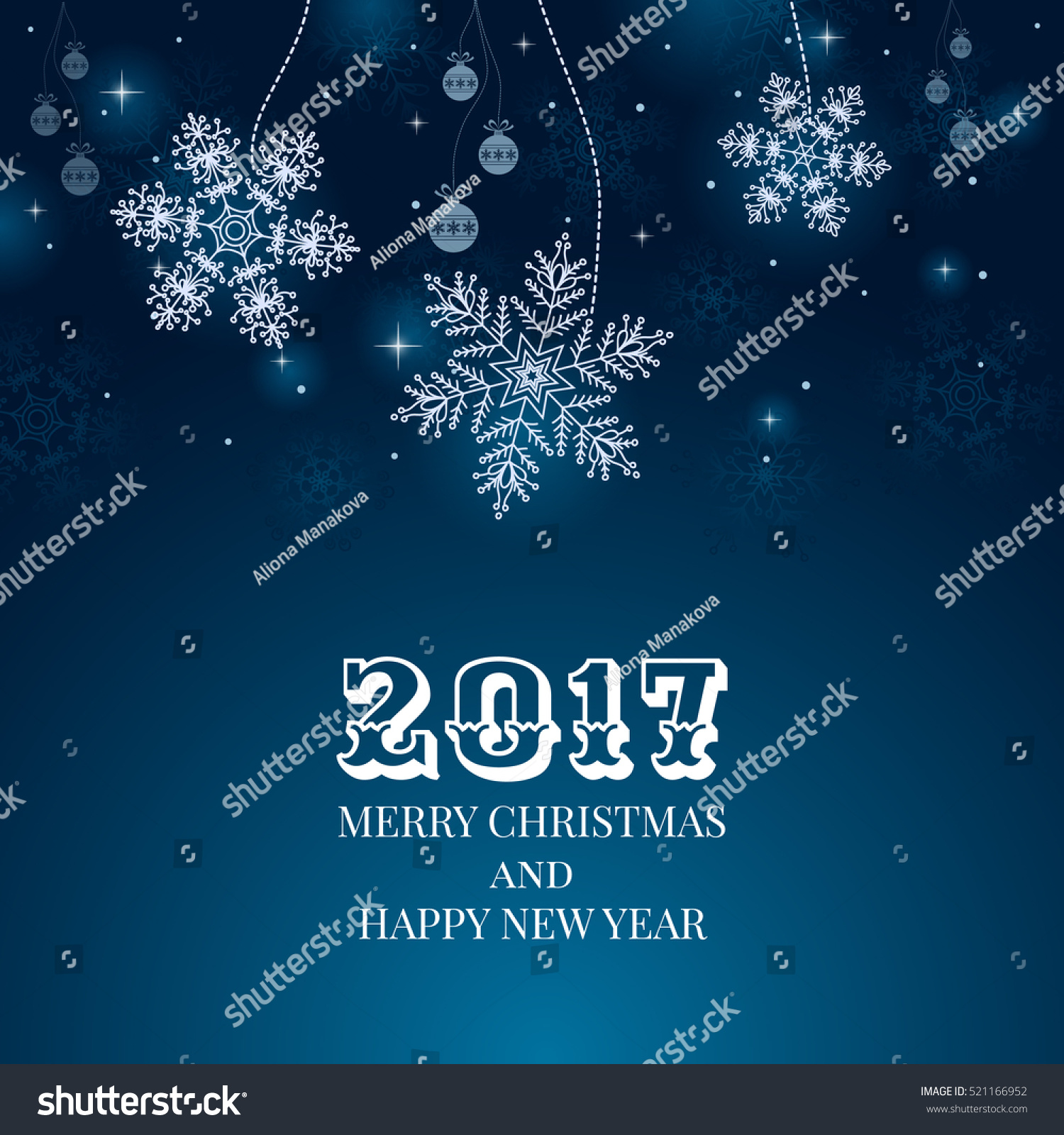 New Year Background. Stock Vector 521166952 : Shutterstock