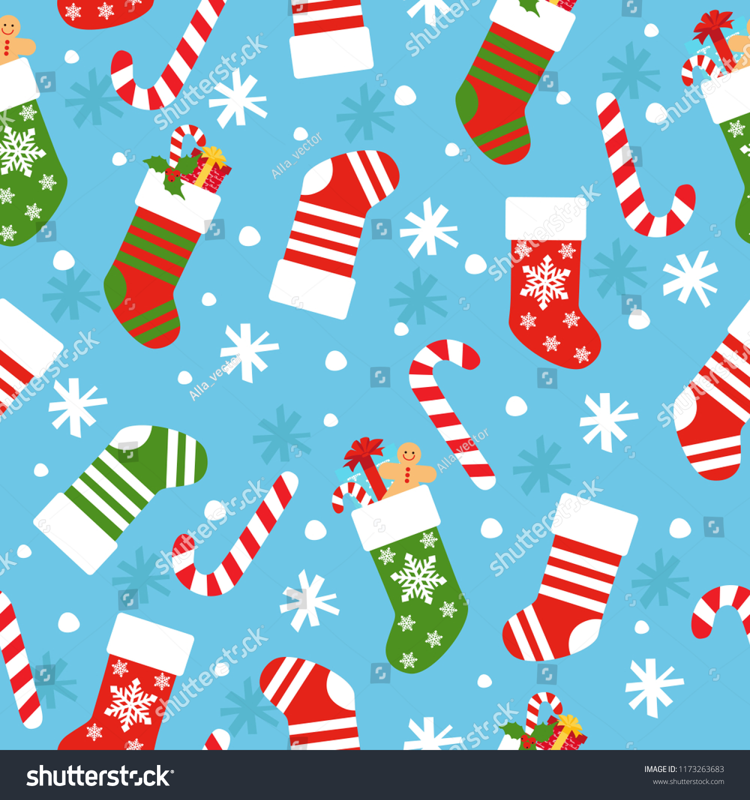 13,619 Christmas stockings pattern Images, Stock Photos & Vectors ...