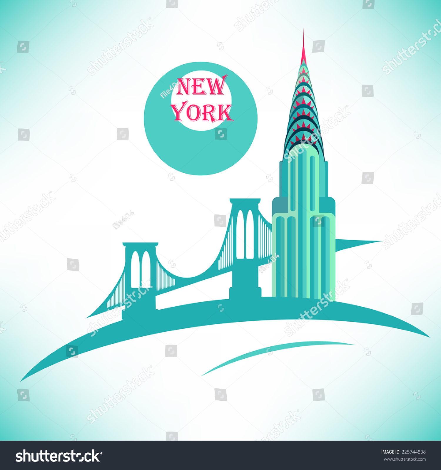 SVG of New York Chrysler Building icon svg