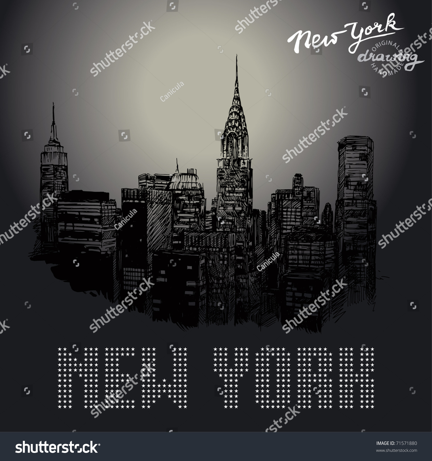 SVG of new york-original drawing svg