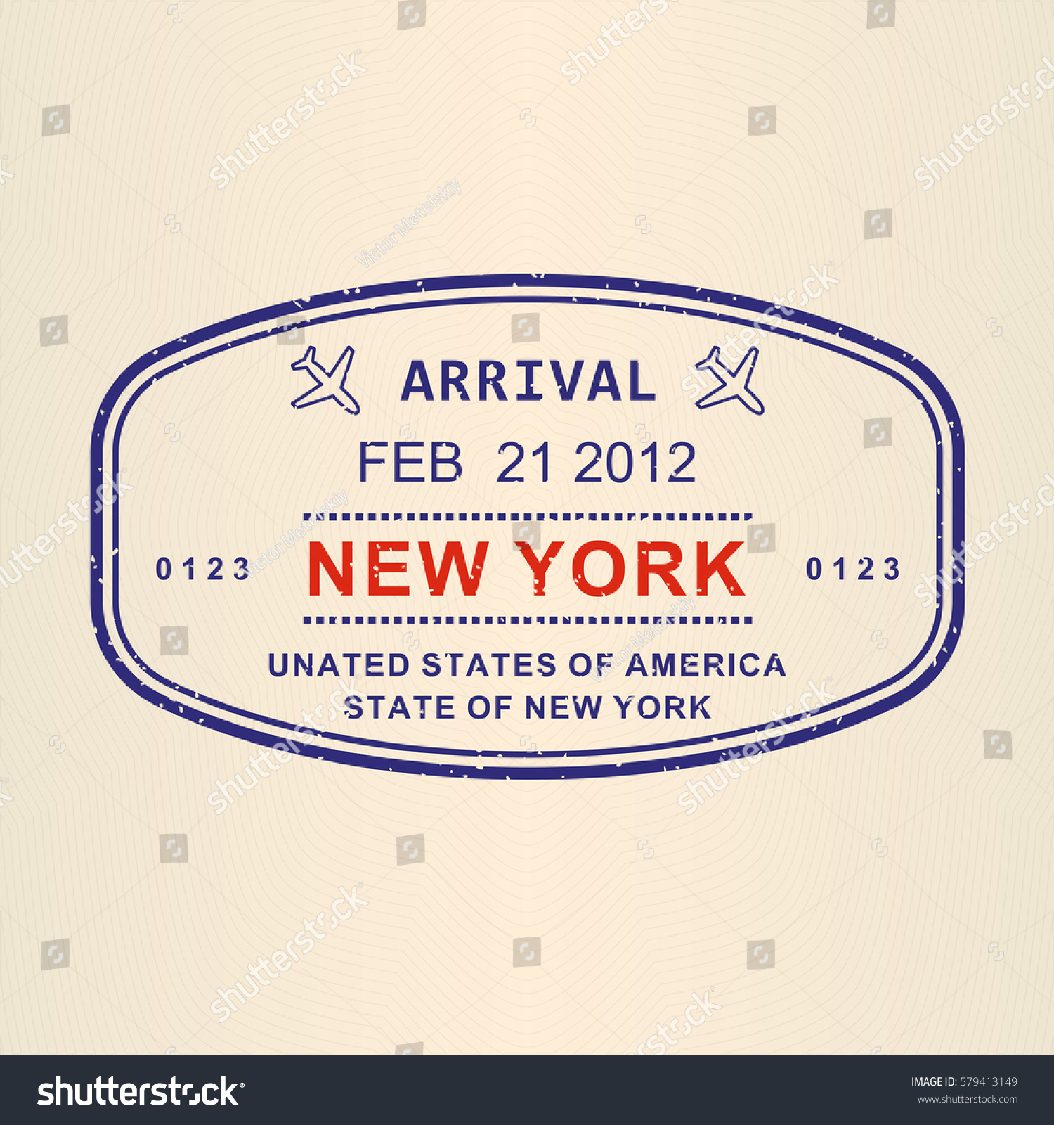 new york arrival card