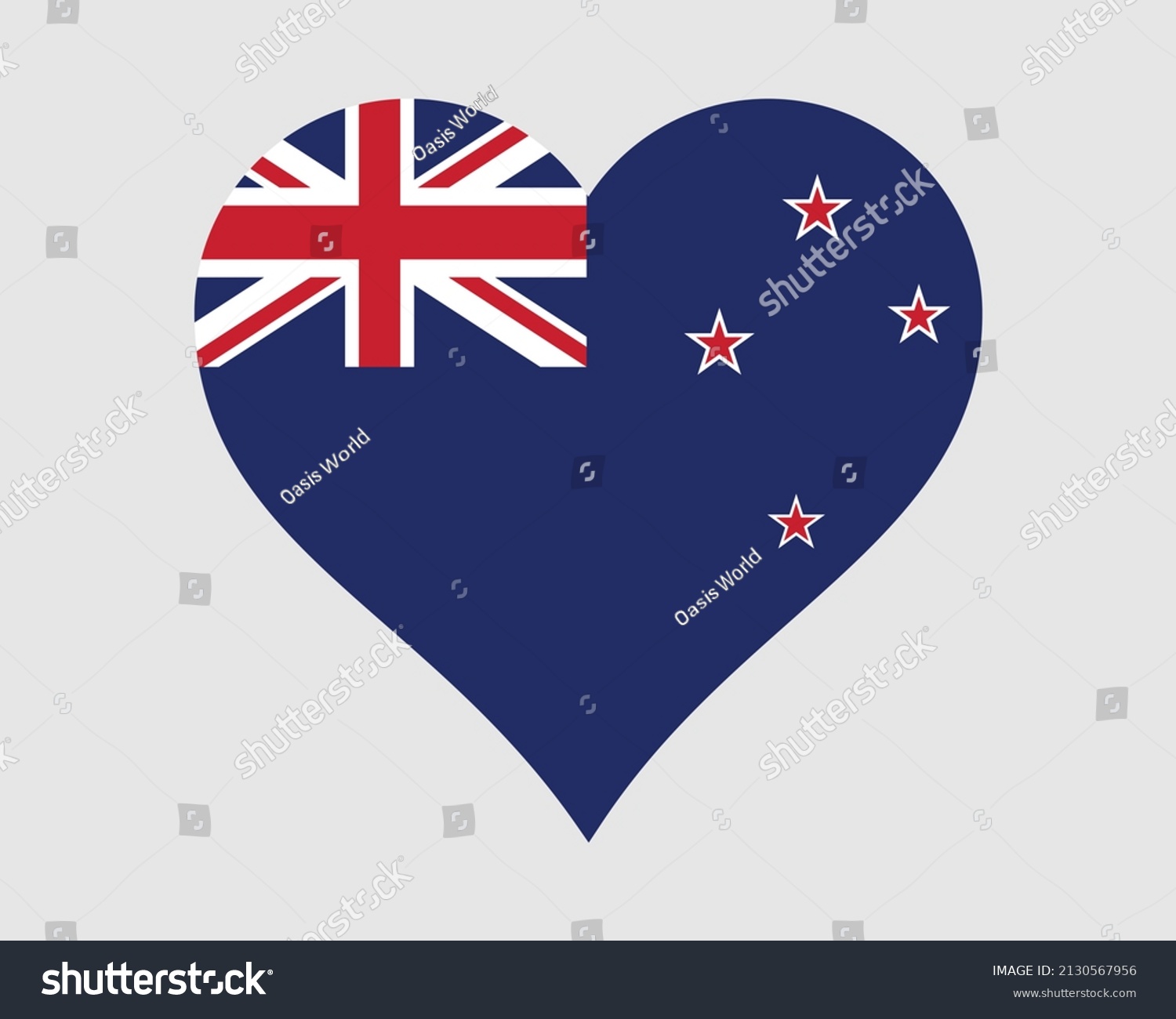 SVG of New Zealand Heart Flag. Kiwi Love Shape Country Nation National Flag. New Zealander Banner Icon Sign Symbol. EPS Vector Illustration. svg
