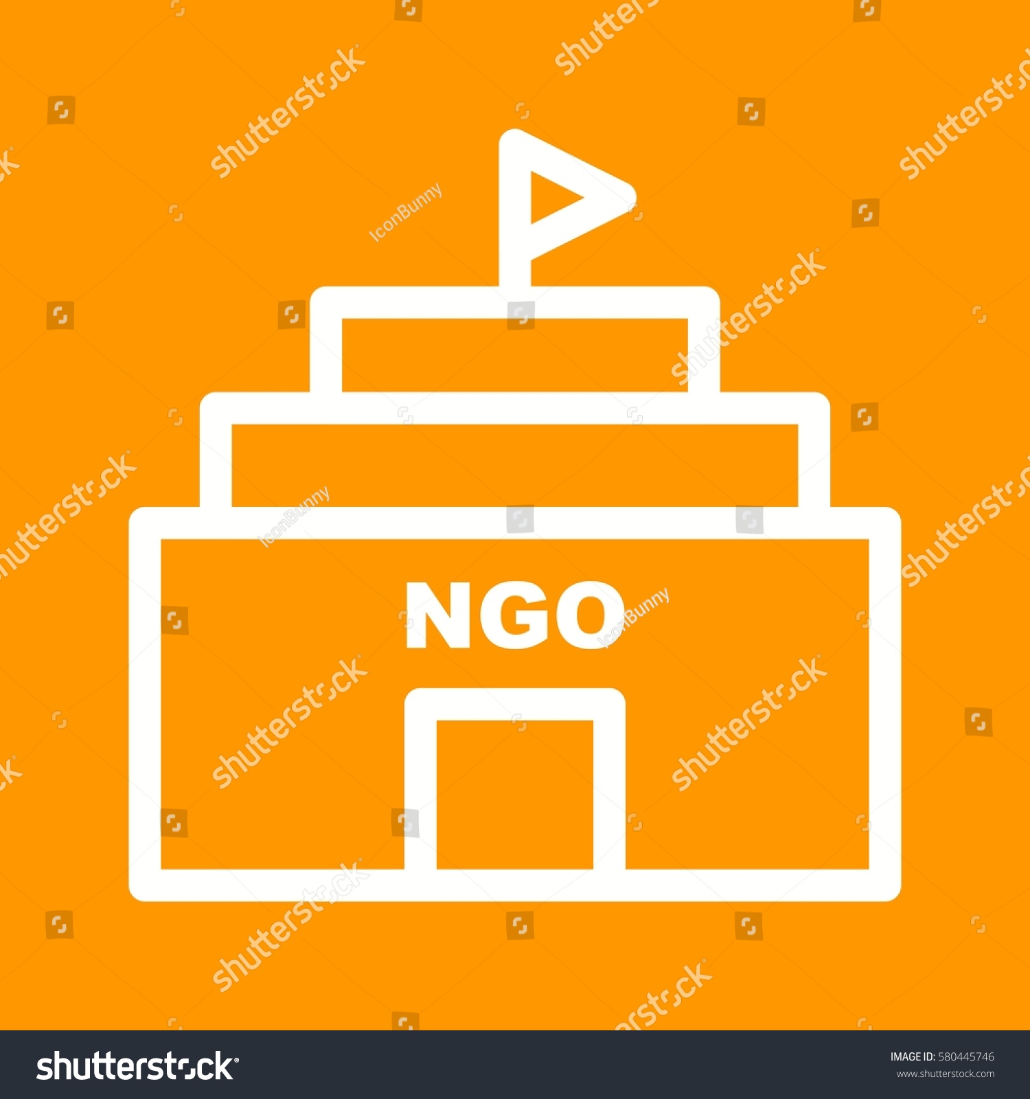 Ngo Building Stock Vector (Royalty Free) 580445746 | Shutterstock