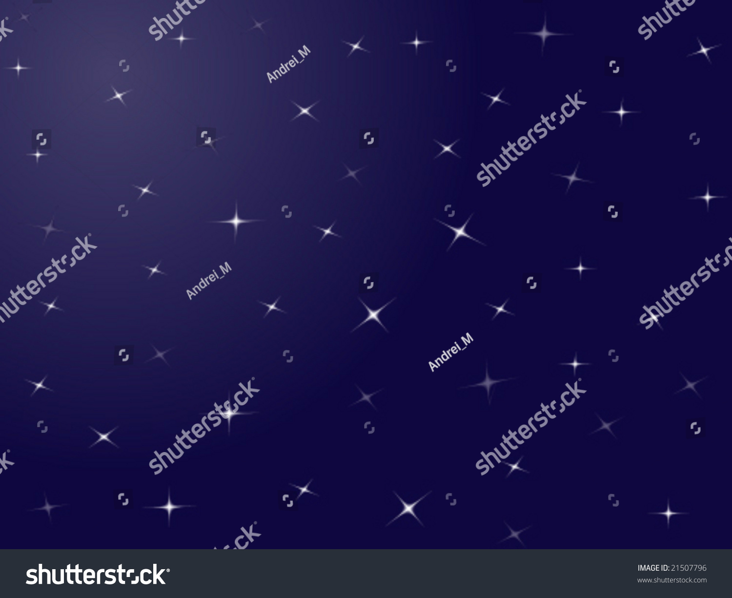 Night Sky Vector Illustration Stock Vector Royalty Free 21507796 2850