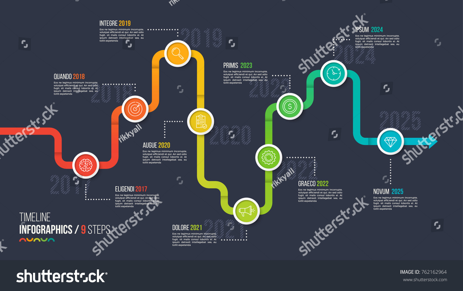 3,361 Timeline 9 steps Images, Stock Photos & Vectors | Shutterstock