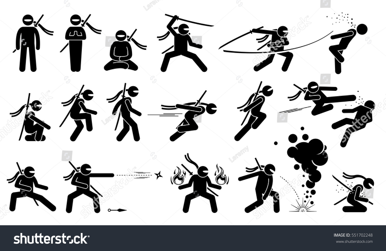 ninja-techniques-images-stock-photos-vectors-shutterstock