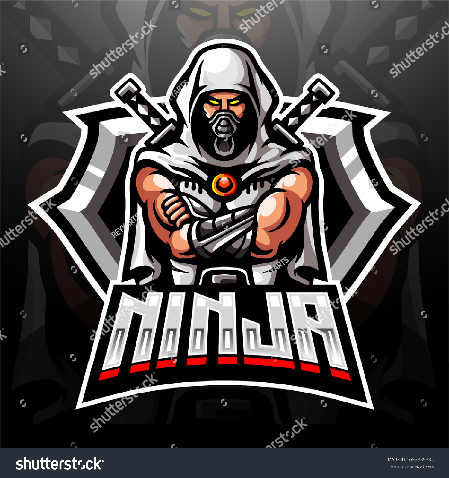 5,258 Ninja shadow Images, Stock Photos & Vectors | Shutterstock