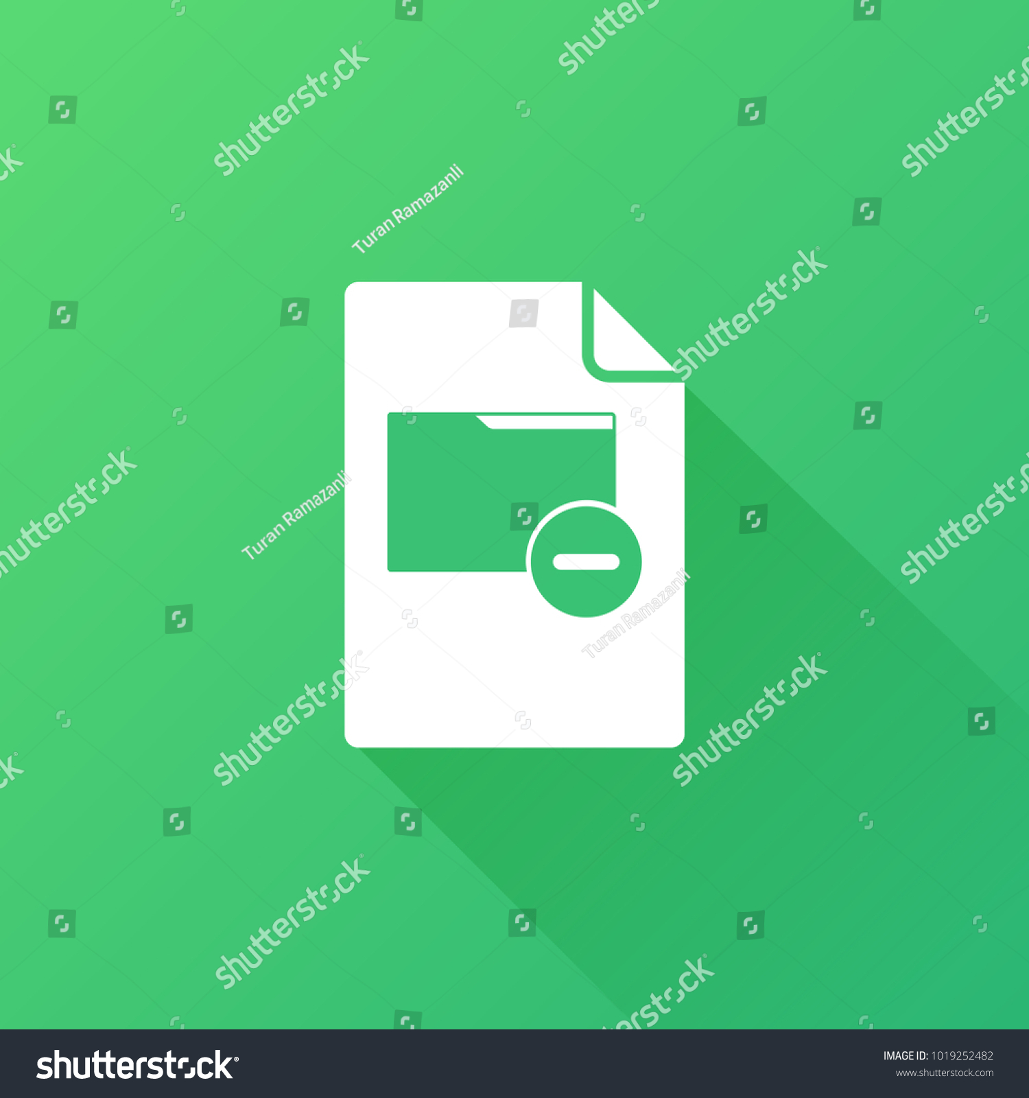 No Folder Icon Stock Vector (Royalty Free) 1019252482 | Shutterstock