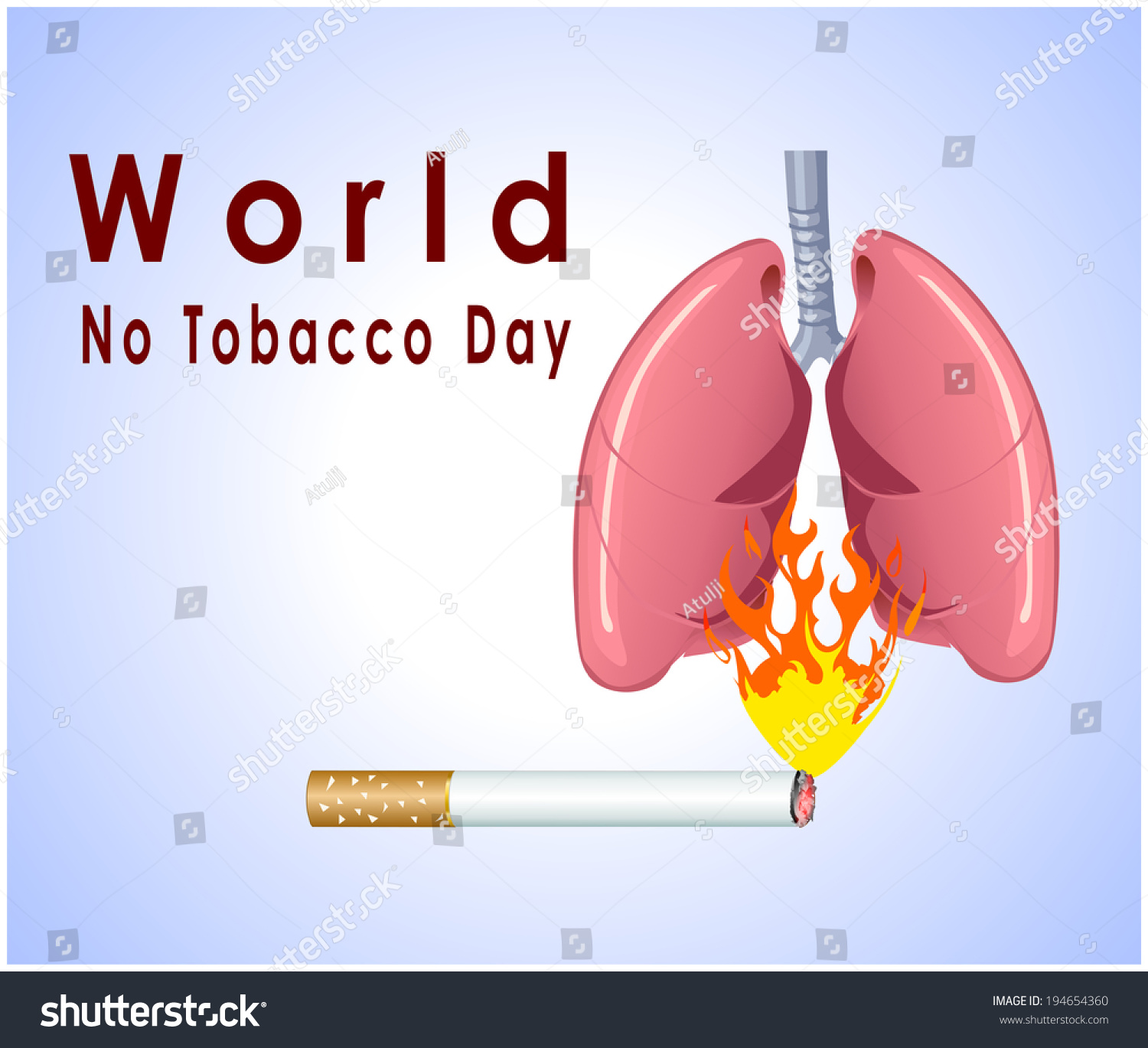 No Tobacco Day Poster, No Smoking, Banner Or Flyer Design With No ...