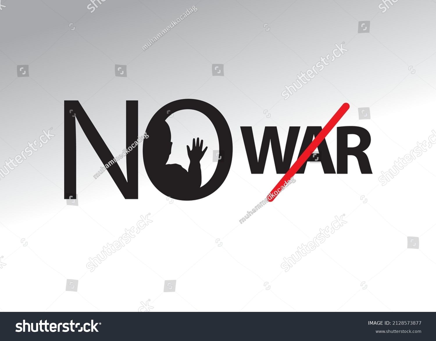 No War Yes Peace Vector Design Stock Vector (Royalty Free) 2128573877 ...