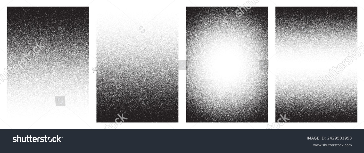 SVG of Noise grain background, pointillism dots gradient or dotwork pattern, vector stipple effect. Grain noise halftone or grainy texture or dotwork grain noise svg