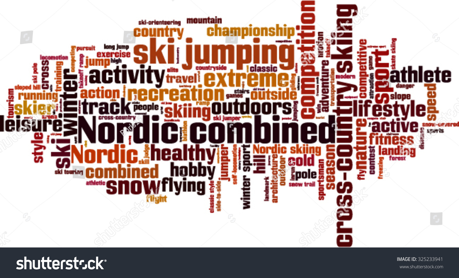 Nordic Combined Word Cloud Concept Vector Stock Vector Royalty Free Nordic Combined Word Cloud Concept Vector Stock Vector Royalty Free