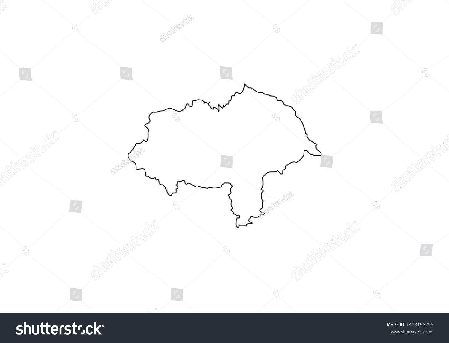 SVG of North Yorkshire County outline map England region United Kingdom state country svg