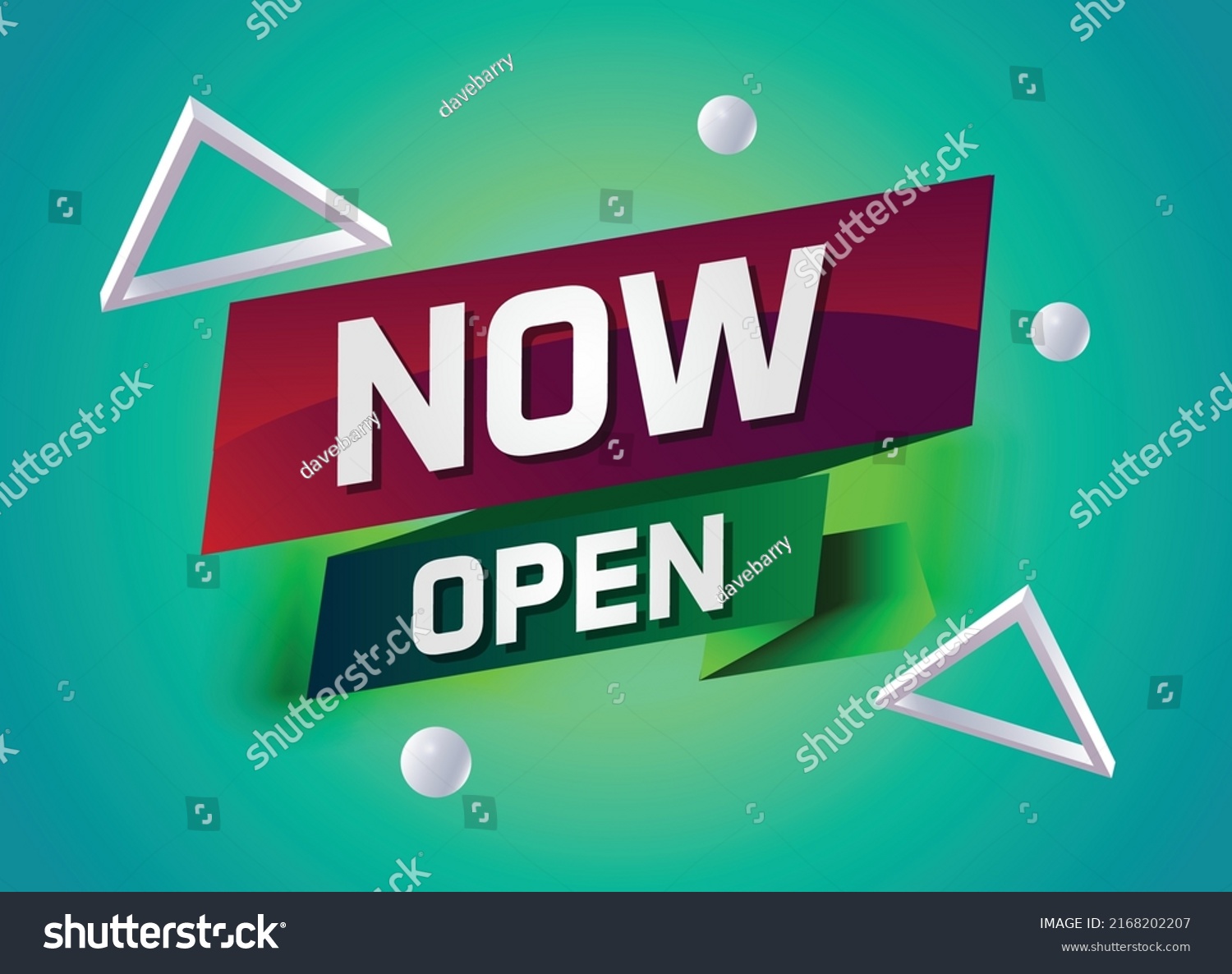 now-open-word-concept-vector-illustration-stock-vector-royalty-free