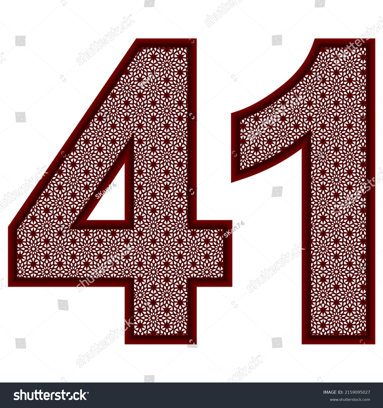 4618 Number 41 Images Stock Photos And Vectors Shutterstock