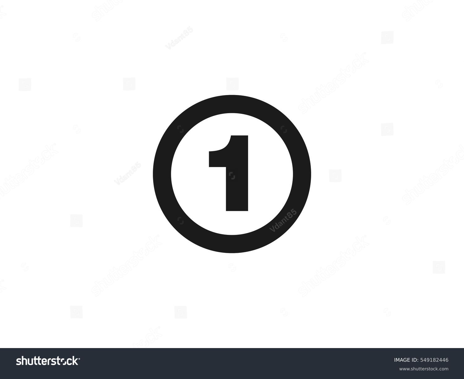 Number 1 Icon Vector Illustration On 549182446 Shutterstock number-1-icon-vector-illustration-on-549182446-shutterstock