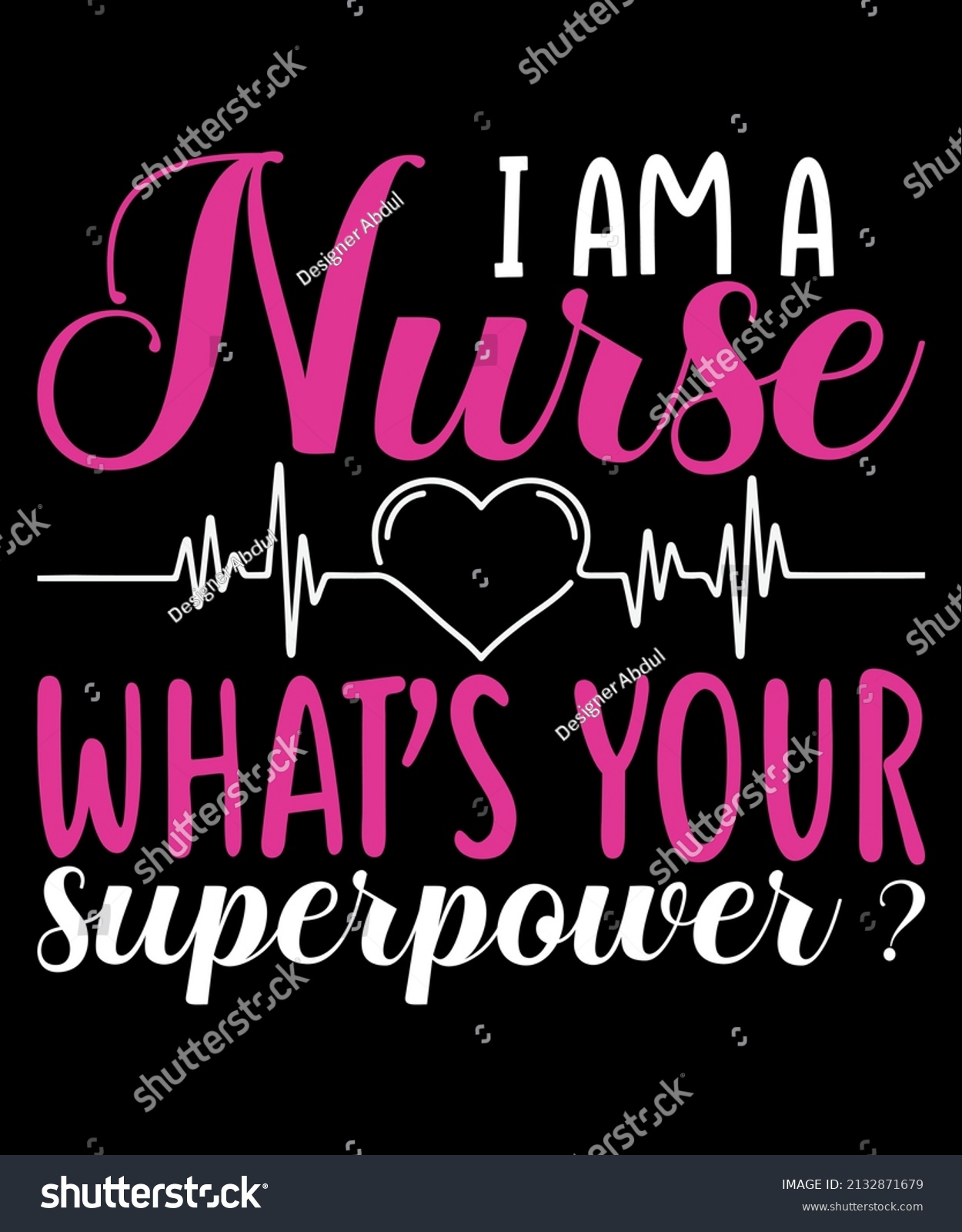 Nurse Quote Lettering Typography Nurse Whats Stock Vector (Royalty Free ...