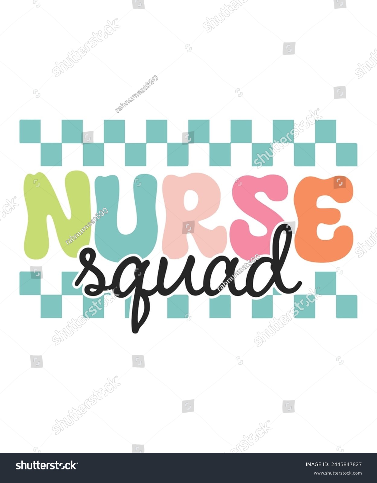 SVG of Nurse squad groovy Hippie boho, Retro Groovy Mama, Retro Groovy Family, Mama Groovy, Hippie Boho Wavy,  svg