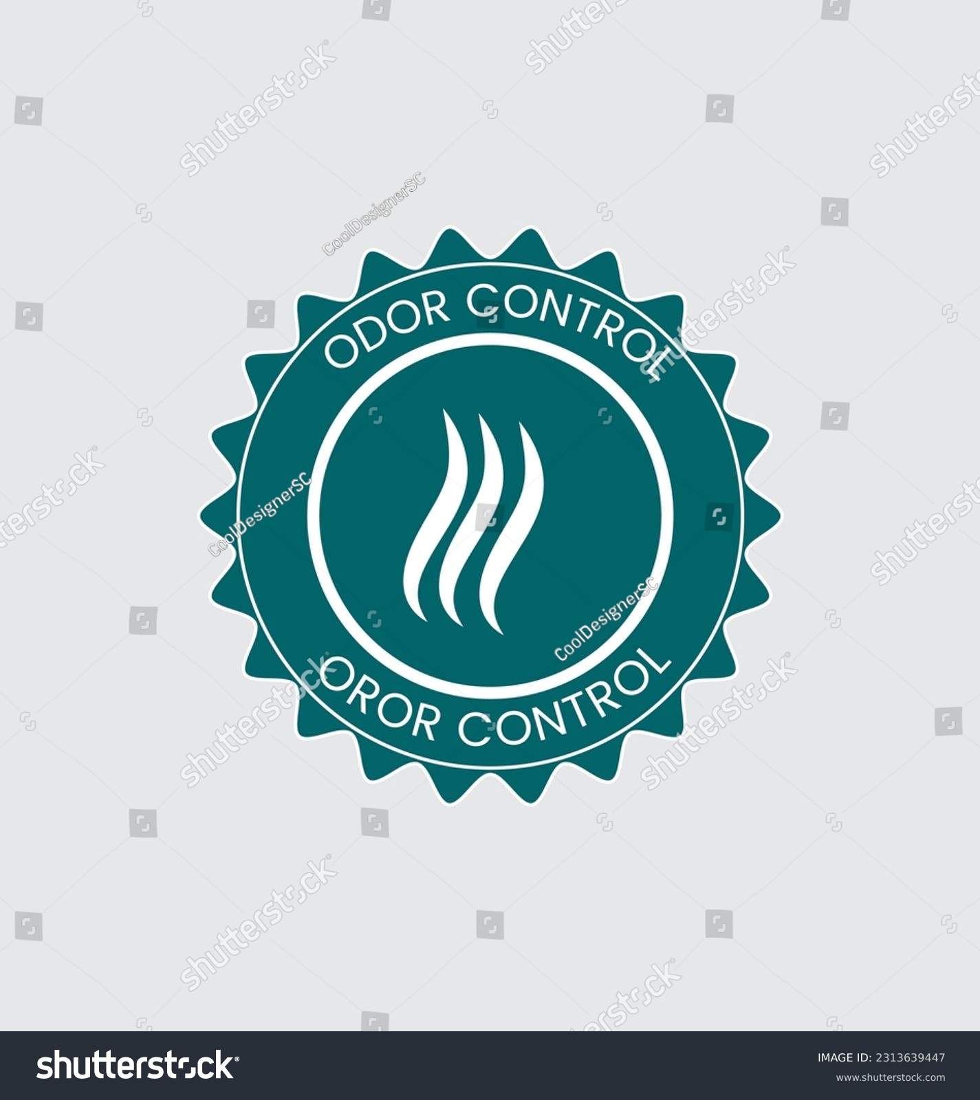SVG of Odor Control Vector Badge, Odor-Free Icon, Emblem, Label, Logo, Perfume Label, Stamp, Patch, and Design Element svg