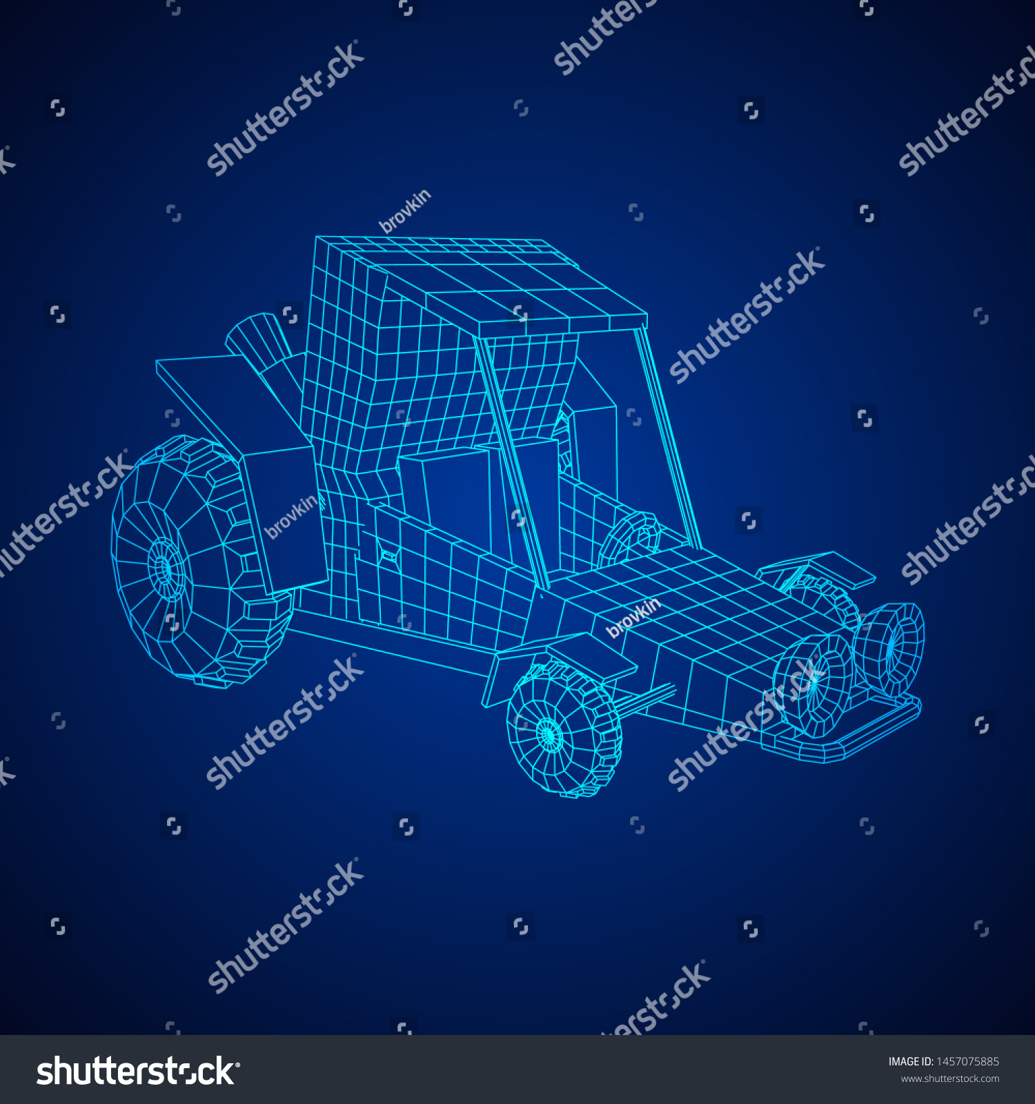 Off Road Dune Buggy Car Terrain: เวกเตอร์สต็อก (ปลอดค่าลิขสิทธิ์ ...