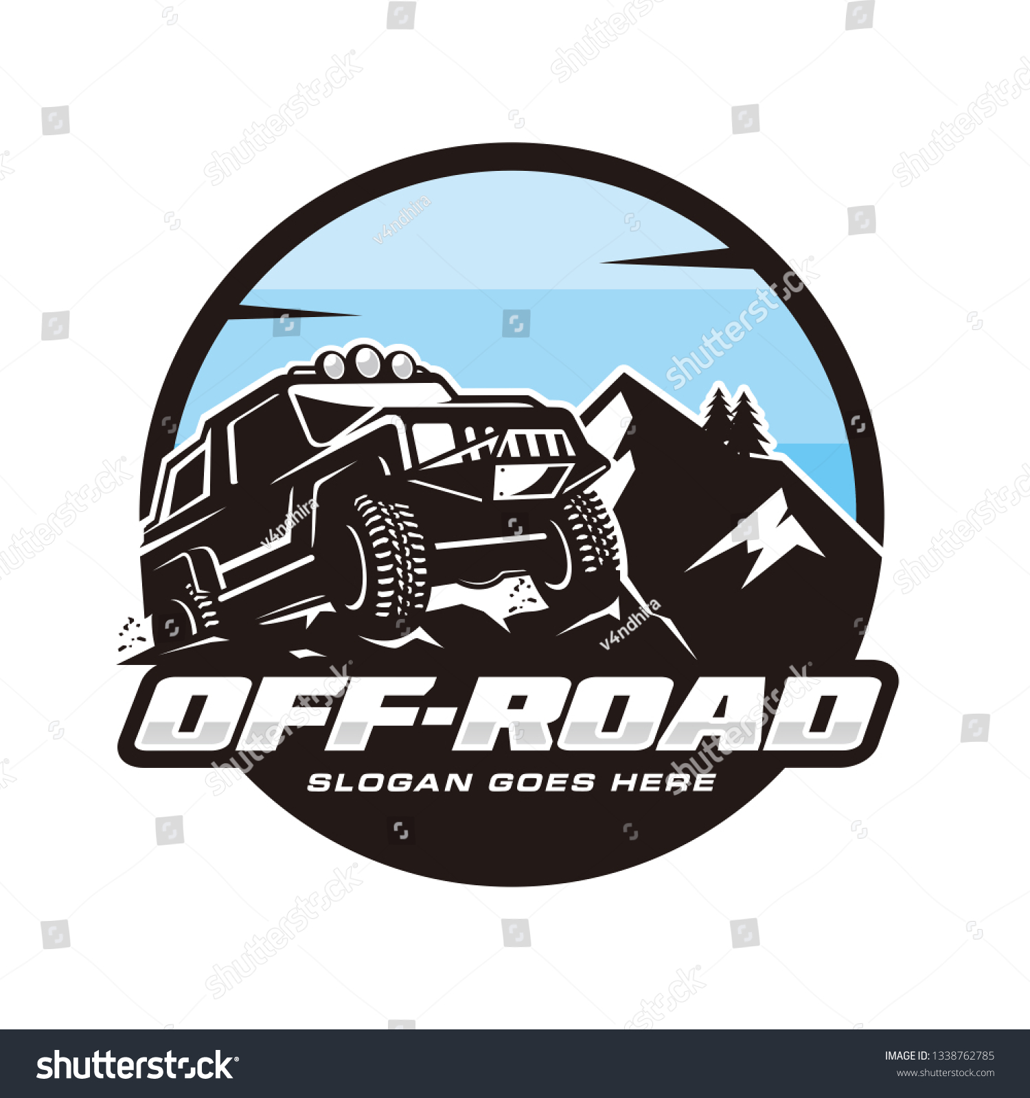 Off Road Logo Stock Vector (Royalty Free) 1338762785 | Shutterstock