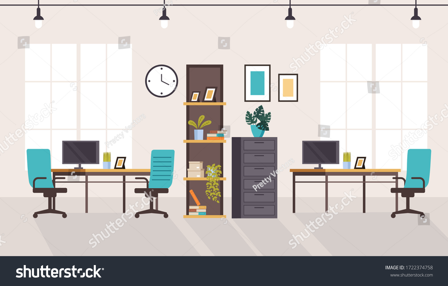 230,273 Office room Stock Vectors, Images & Vector Art | Shutterstock