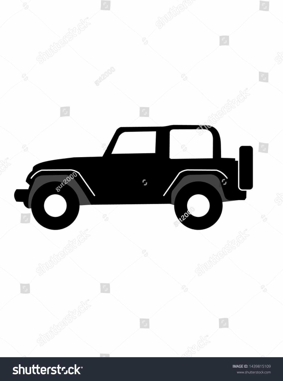 SVG of Ofroad rockcrawler or offroad jeep wrangler car vector svg