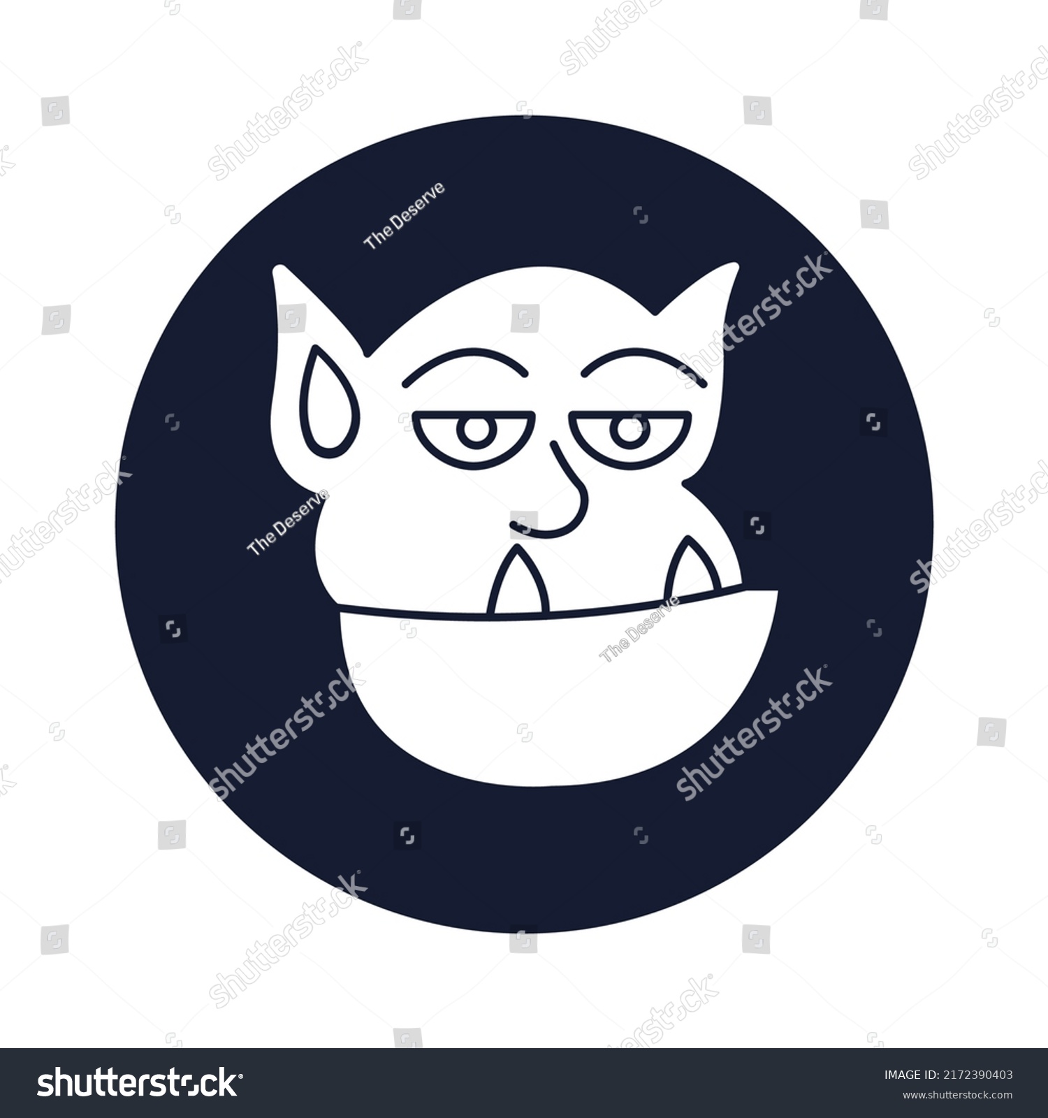 SVG of Ogre Vector icon which is suitable for commercial work and easily modify or edit it

 svg
