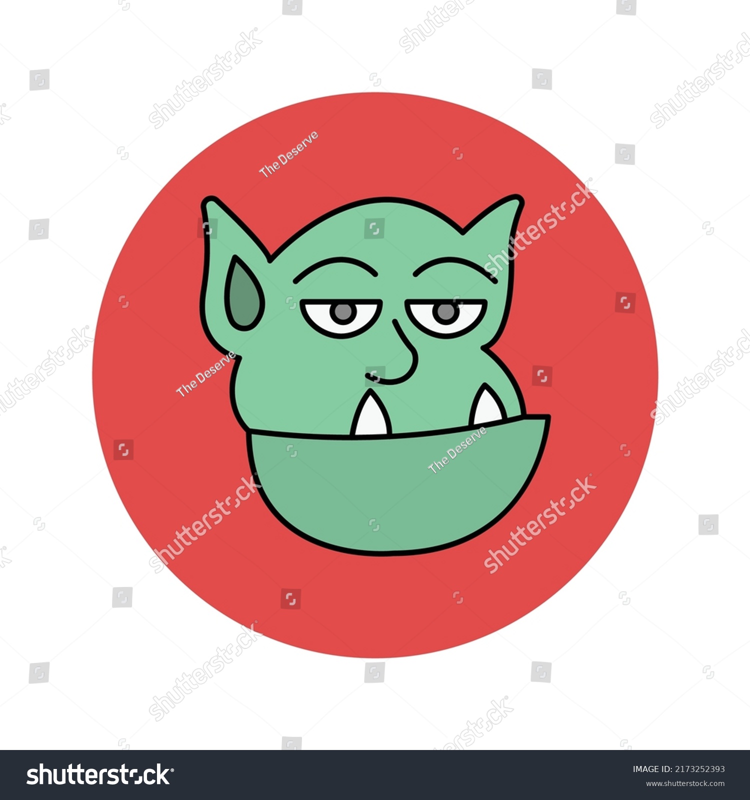 SVG of Ogre Vector icon which is suitable for commercial work and easily modify or edit it

 svg