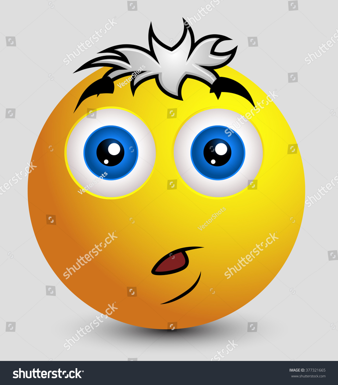 Vektor Stok Old Man Emoji Smiley Emoticon Tanpa Royalti 18040 | The ...