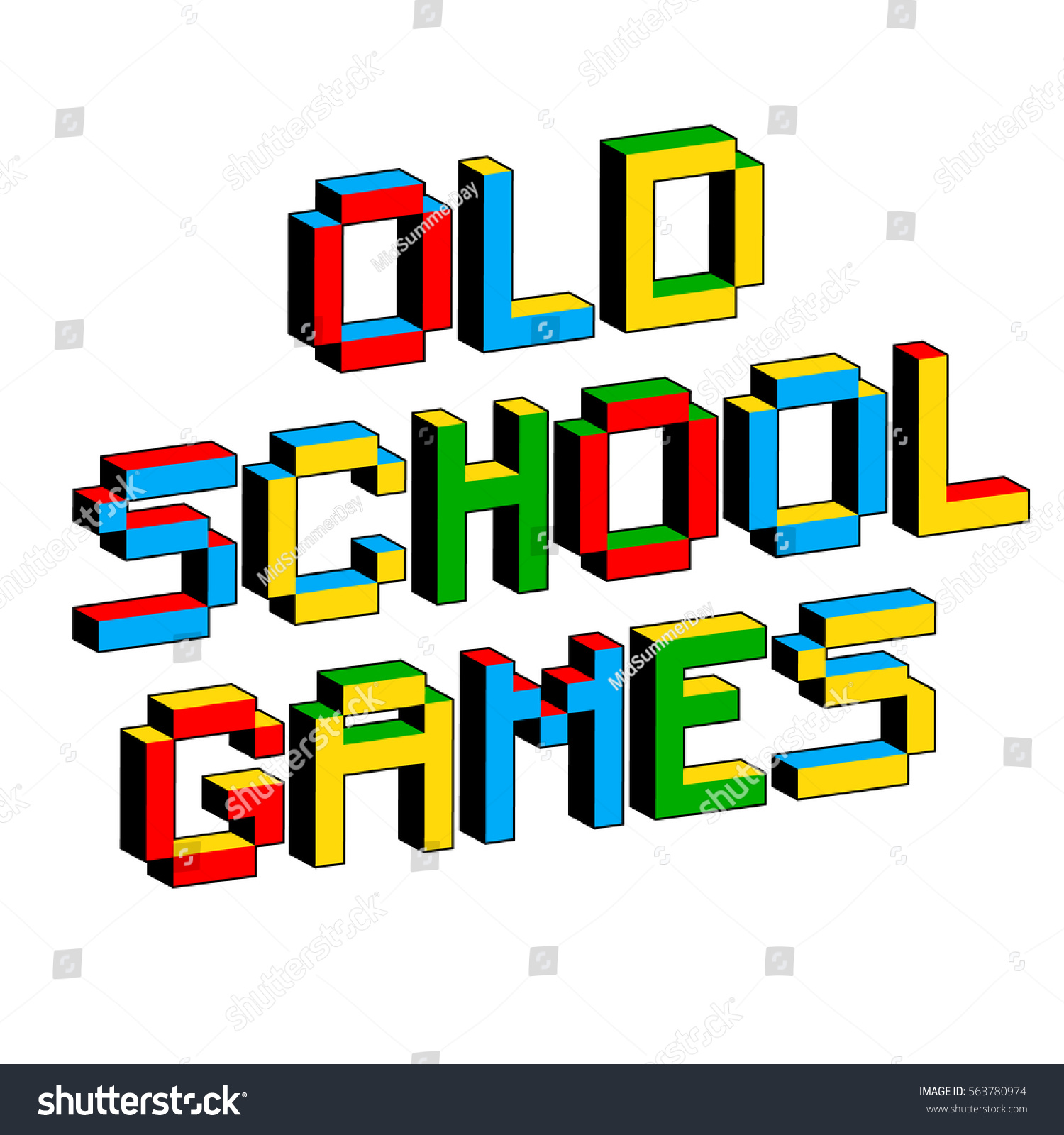 old style video games
