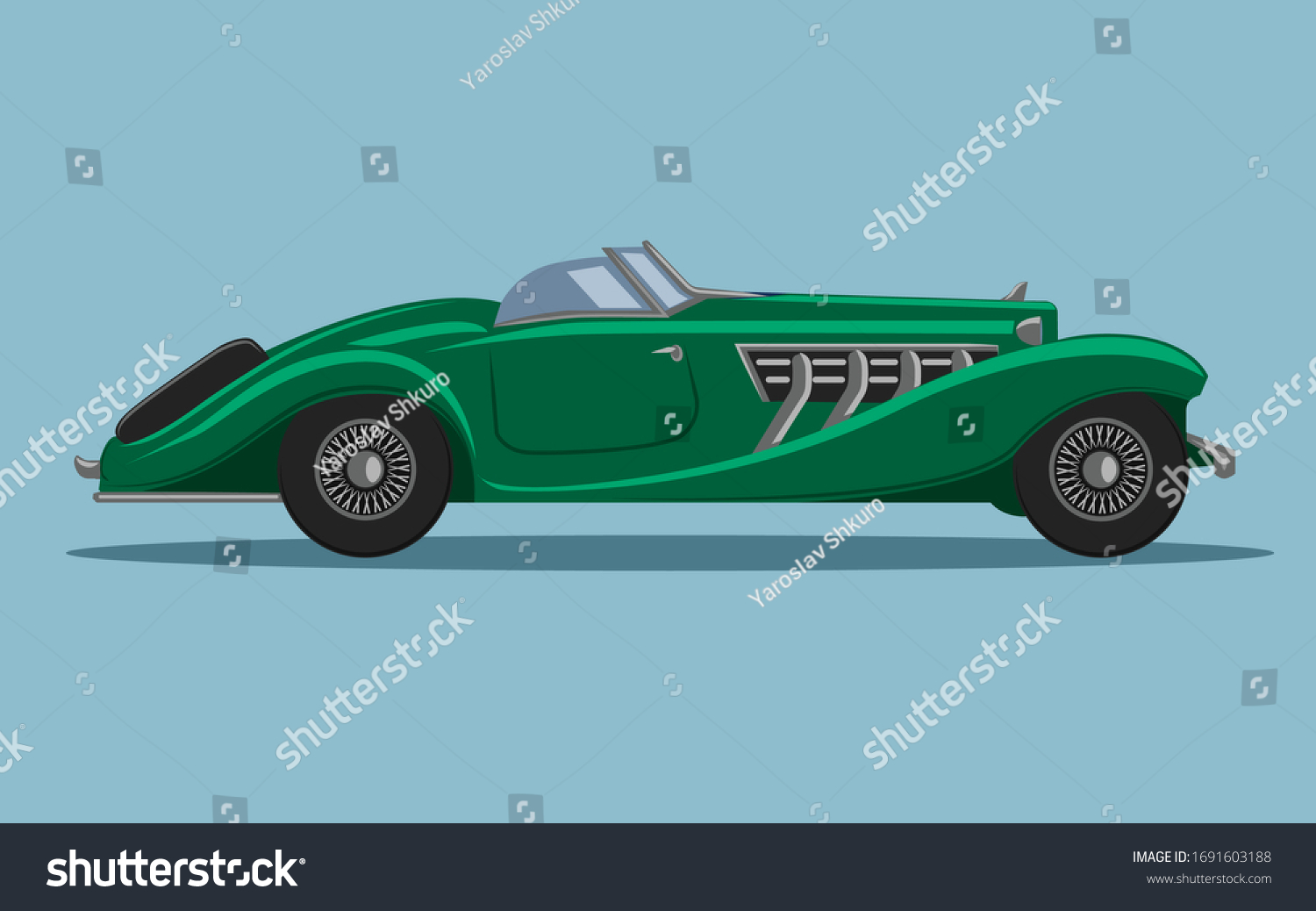 24,147 Vintage roadster Images, Stock Photos & Vectors | Shutterstock