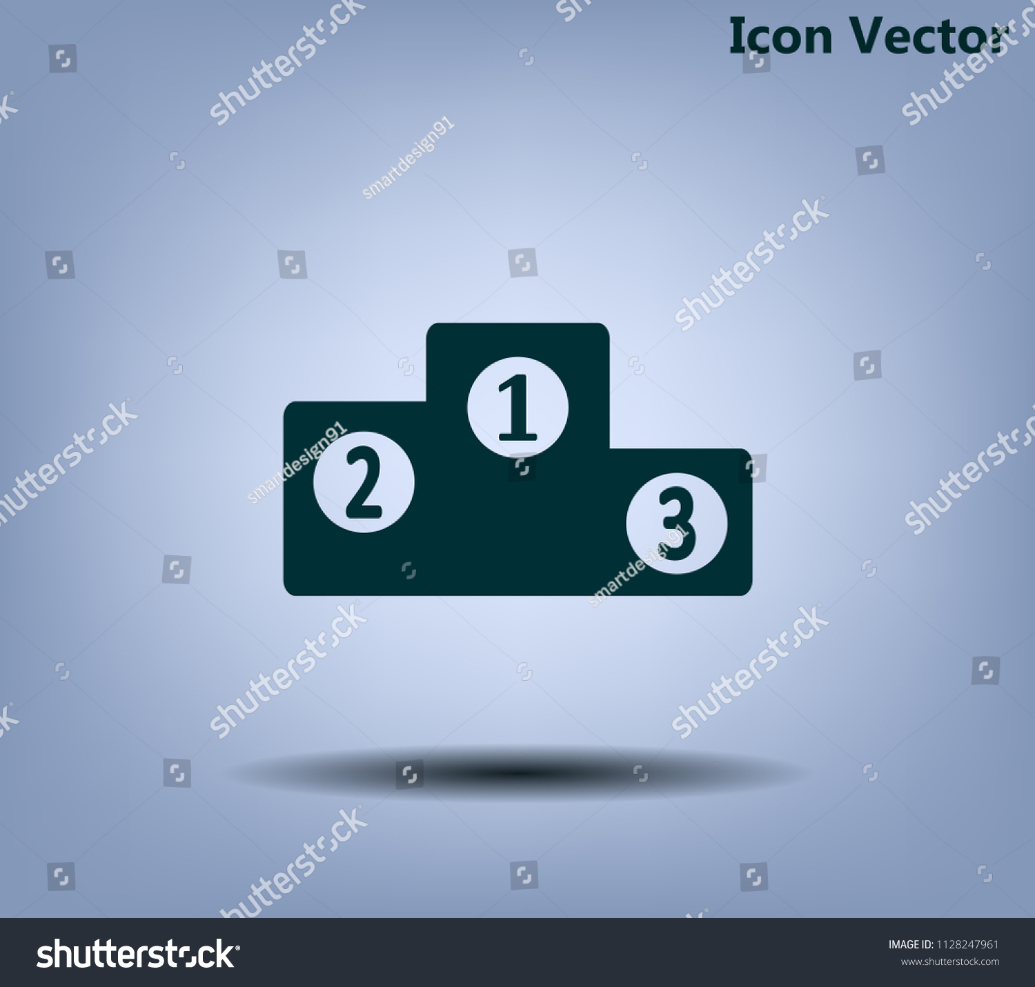 Olympic Pedestal First Second Third Place: เวกเตอร์สต็อก (ปลอดค่า ...