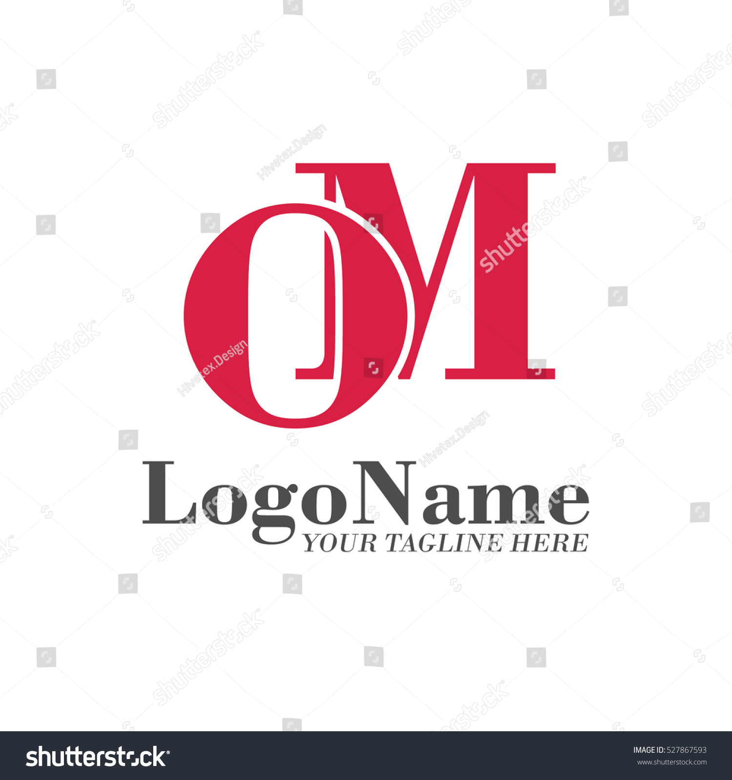 Om Logo Stock Vector 527867593 - Shutterstock