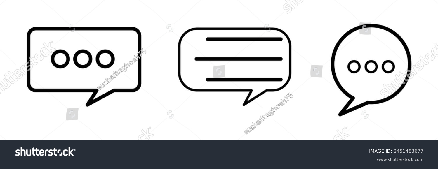 SVG of Online chat icon. Chatting vector icon, Symbol of communication. Chat bubble vector icon. Vector illustration. Eps file 306. svg