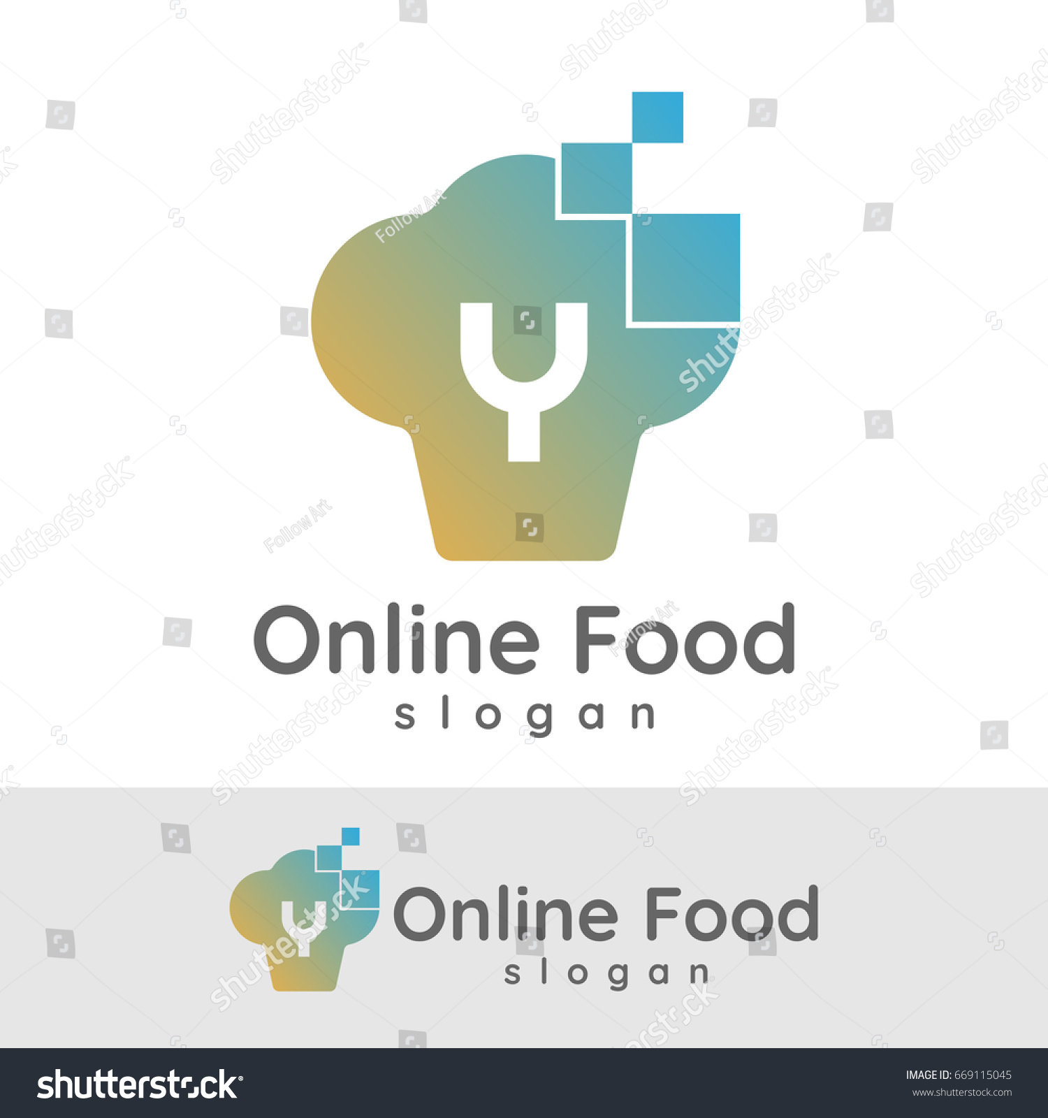online food initial letter y logo stock vector 2018 669115045 foods that start with the letter y