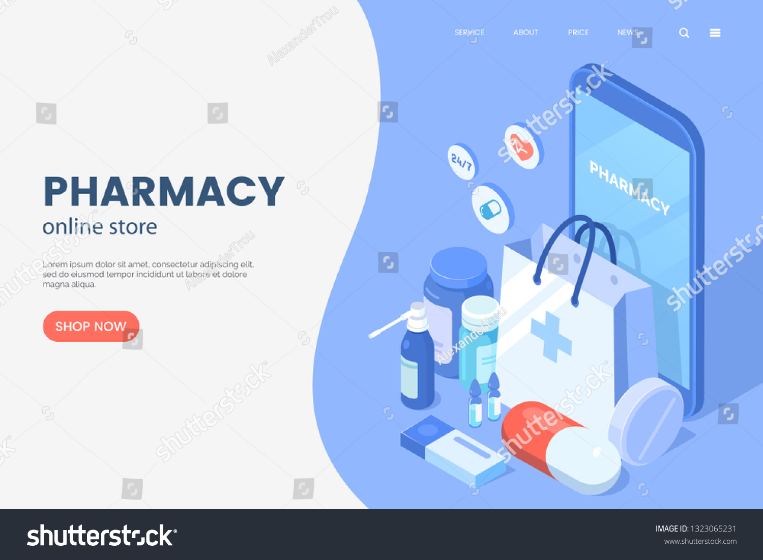 Pharmacy online store