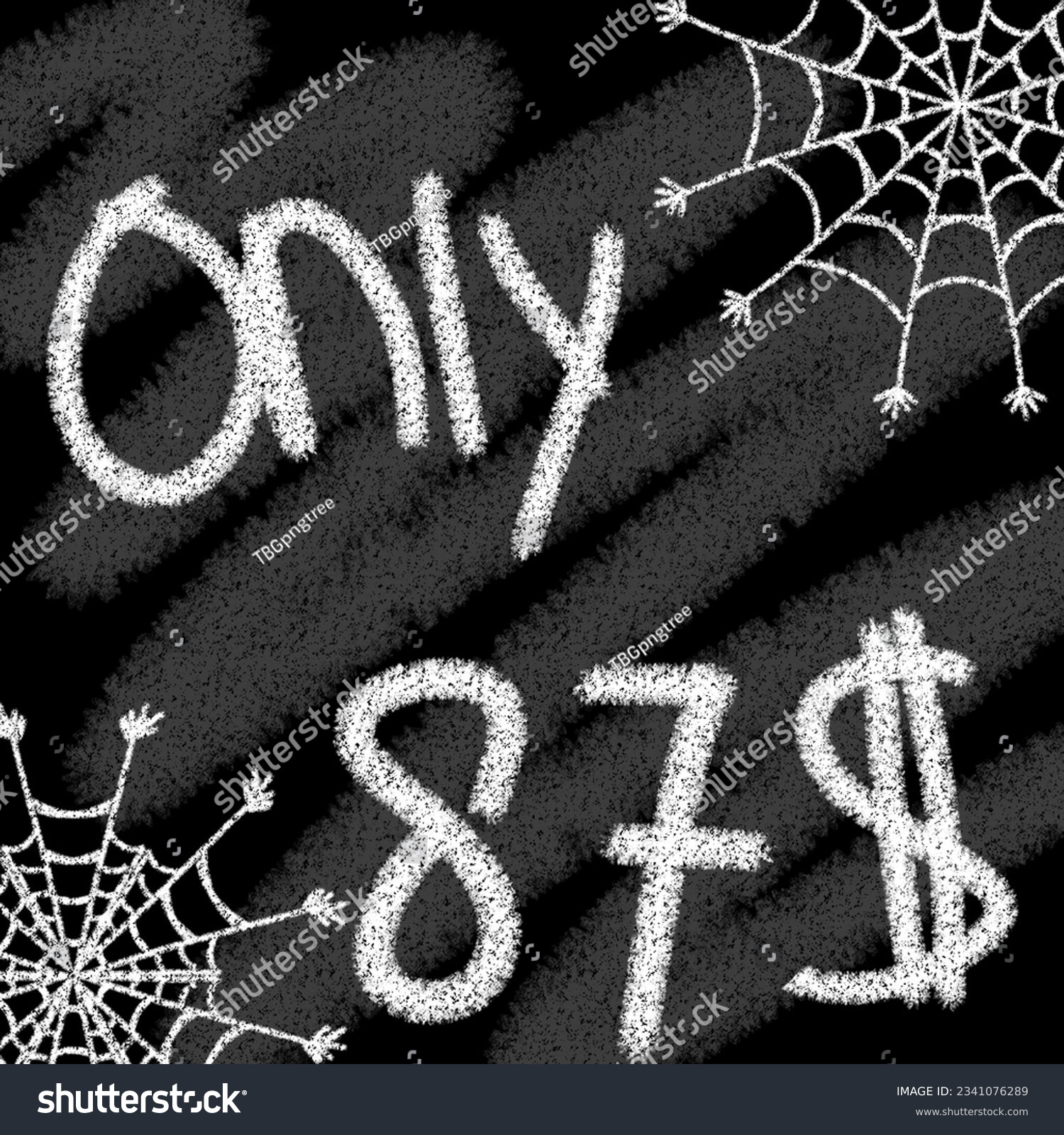 SVG of Only 70 71 72 73 74 75 76 77 78 79 80 81 82 83 84 85 86 87 88 89 90 91 92 93 94 95 96 97 98 99 100 dollar banner with typographic style chalk and blackboard helloween with spider web  svg
