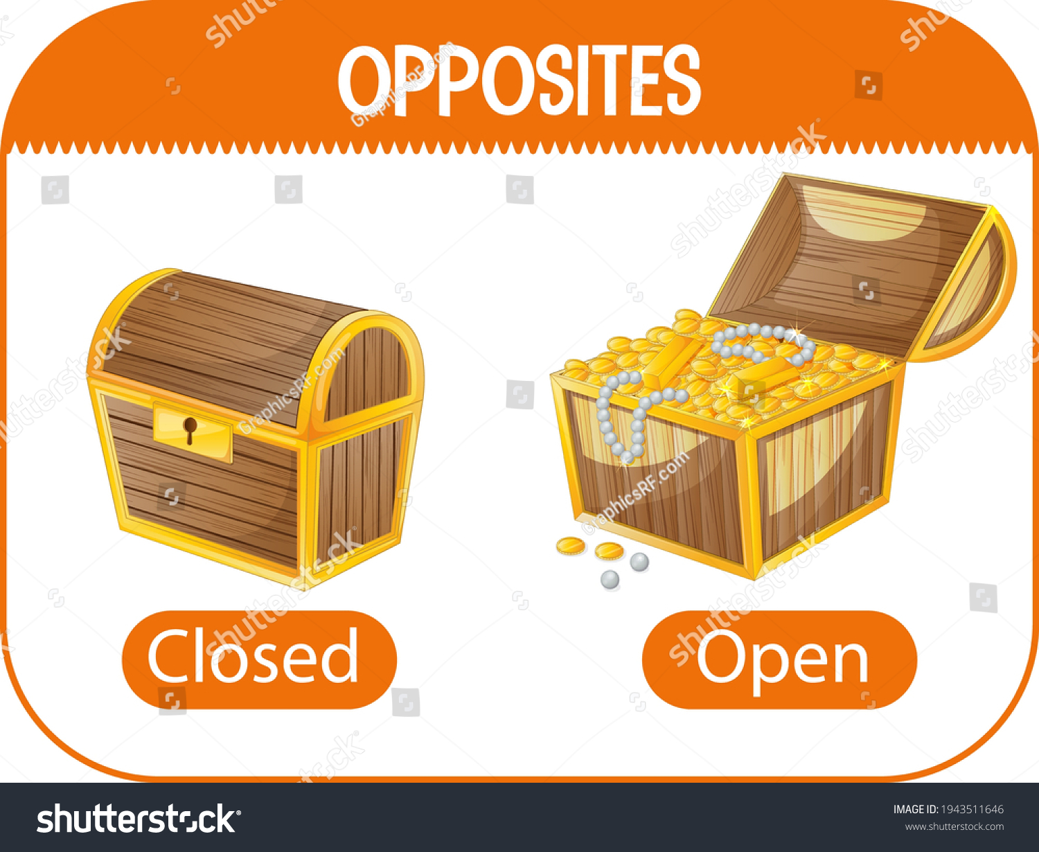 opposite-words-closed-open-illustration-stock-vector-royalty-free